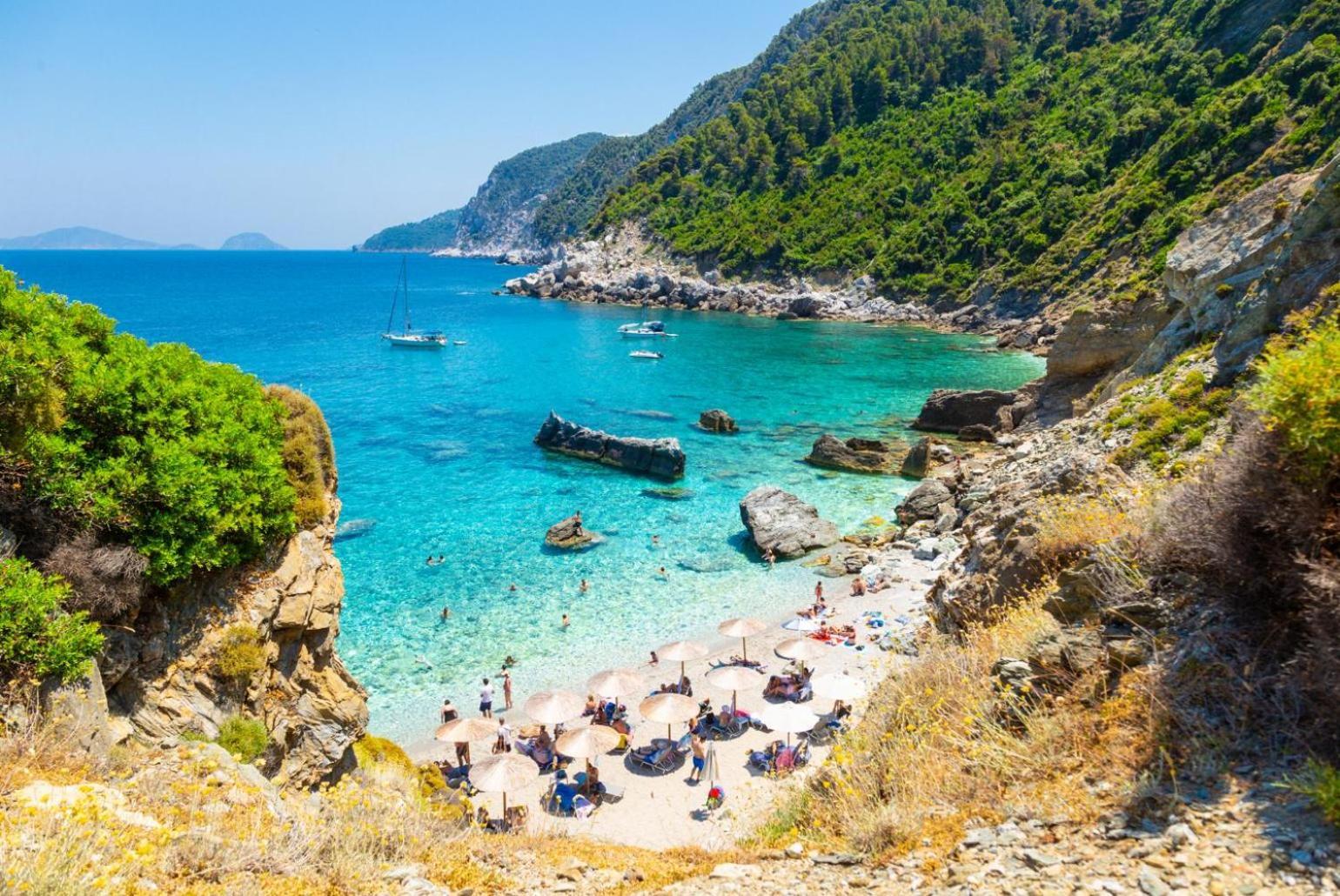 Villa Glafki Panormos  Εξωτερικό φωτογραφία
